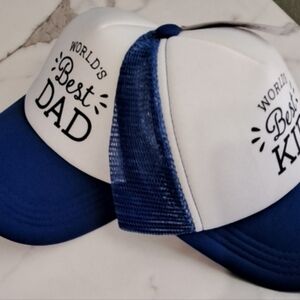 Set:Matching Caps For Dad And Kid